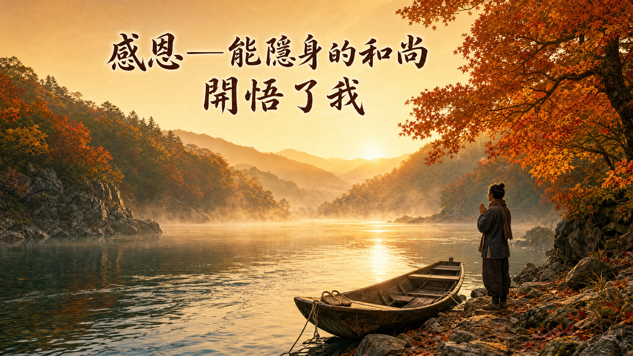 《感恩──能隱身的和尚開悟了我》