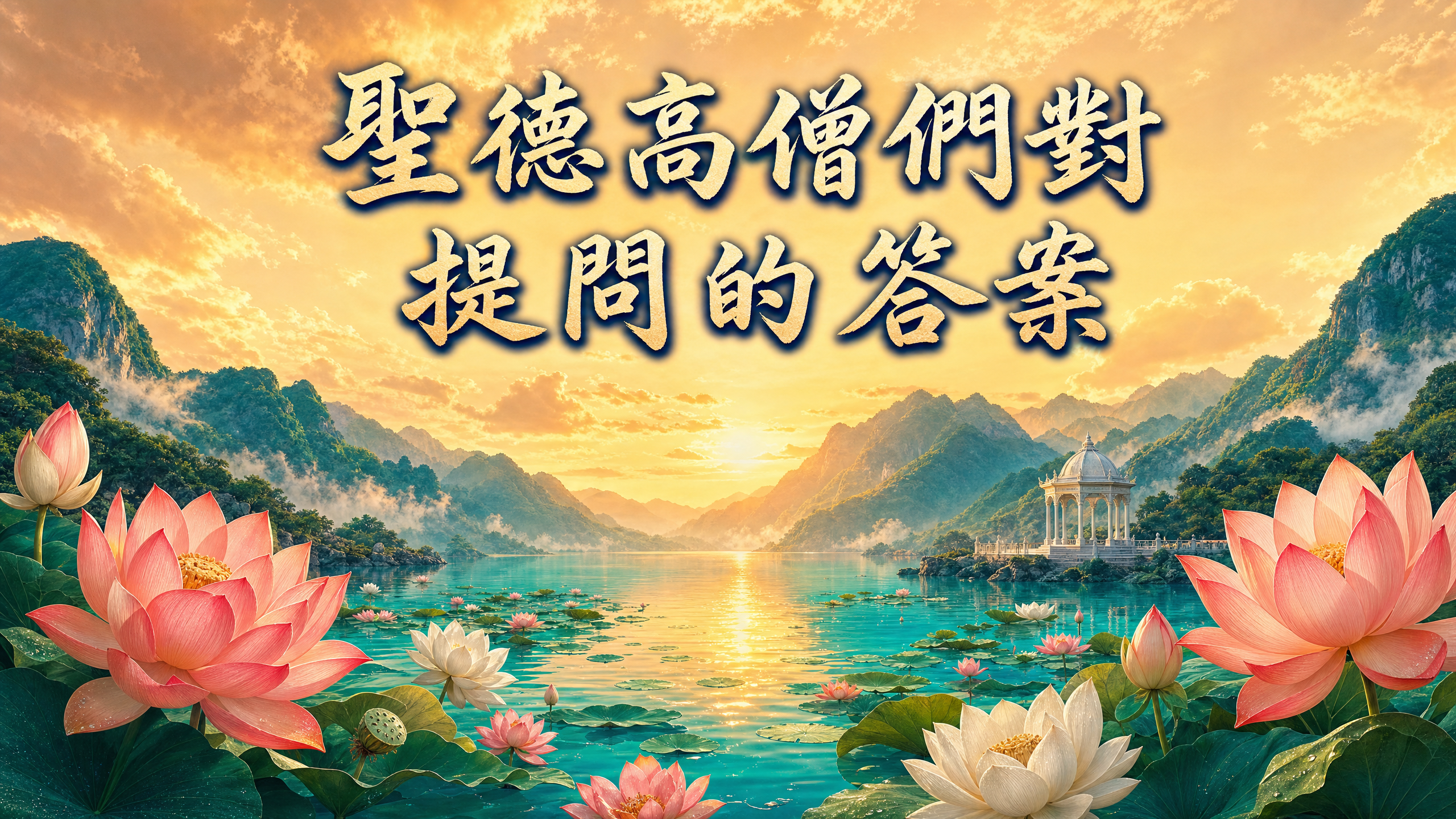 聖德高僧們對提問的答案 第三十四道答案